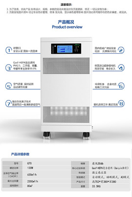 佳音空氣凈化器 守護呼吸健康，暢享純凈空間